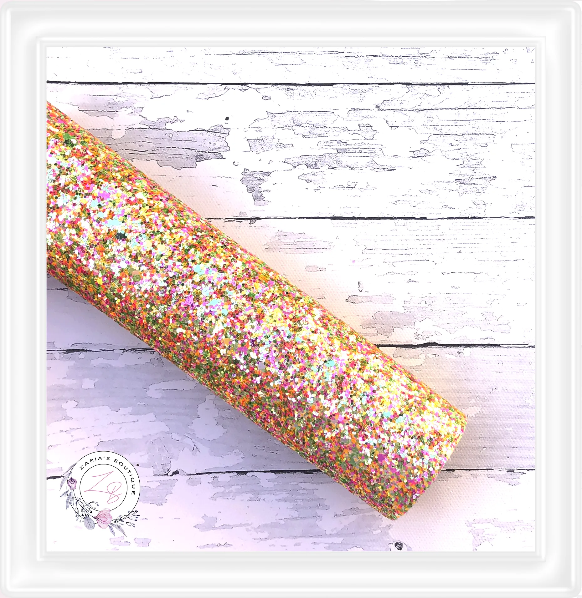 ∙ Tropical Sparkle Chunky Glitter  ∙  Orange Green Pink  ∙