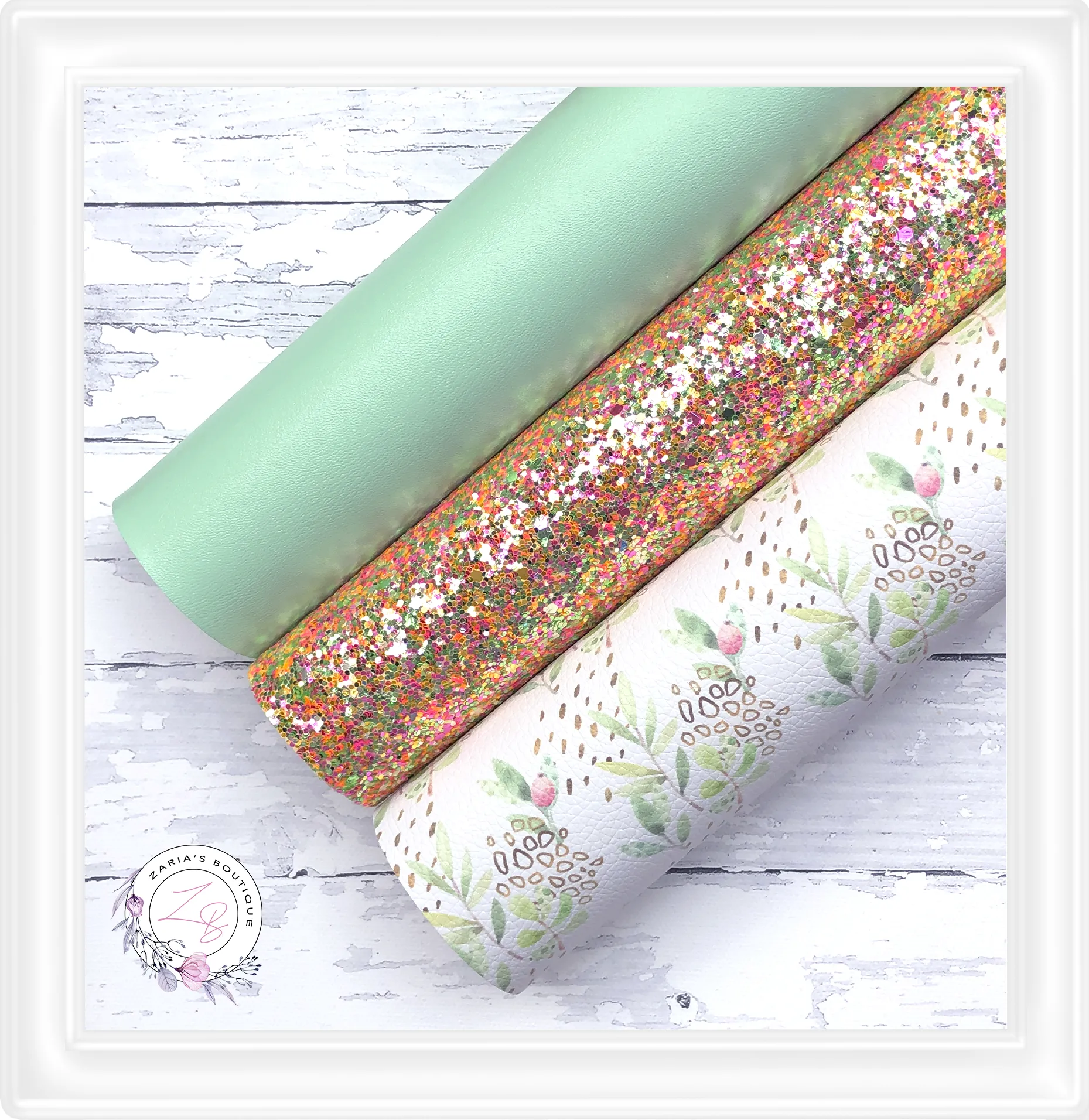 ∙ Tropical Sparkle Chunky Glitter  ∙  Orange Green Pink  ∙