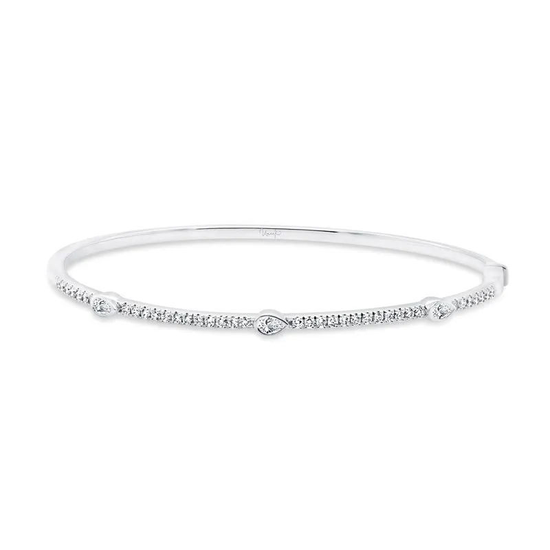 0.70ctw Diamond Bangle Bracelet