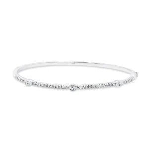 0.70ctw Diamond Bangle Bracelet