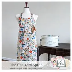 1 Yard Apron Pattern -- Sewn Wyoming