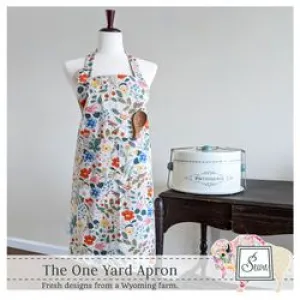 1 Yard Apron Pattern -- Sewn Wyoming