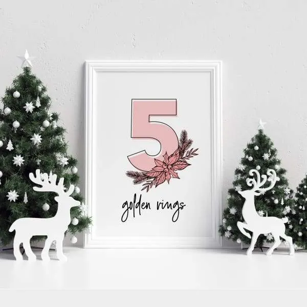 12 Days of Christmas | Christmas Art Prints