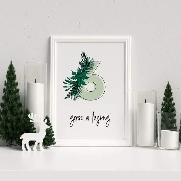 12 Days of Christmas | Christmas Art Prints