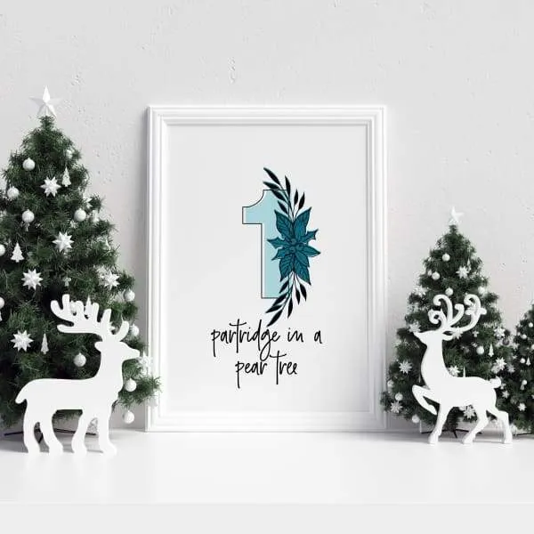 12 Days of Christmas | Christmas Art Prints