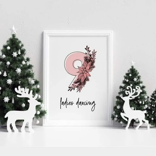 12 Days of Christmas | Christmas Art Prints