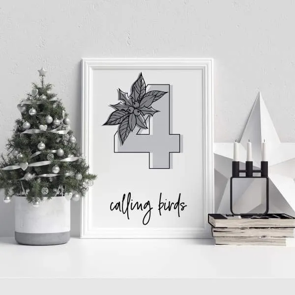 12 Days of Christmas | Christmas Art Prints