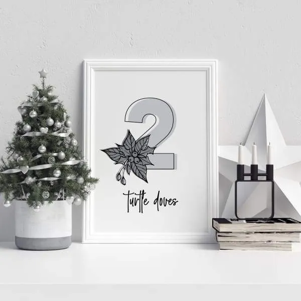 12 Days of Christmas | Christmas Art Prints