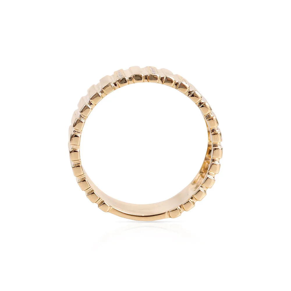 14K GOLD AND DIAMOND SAMANTHA FLUTED RING LARGE