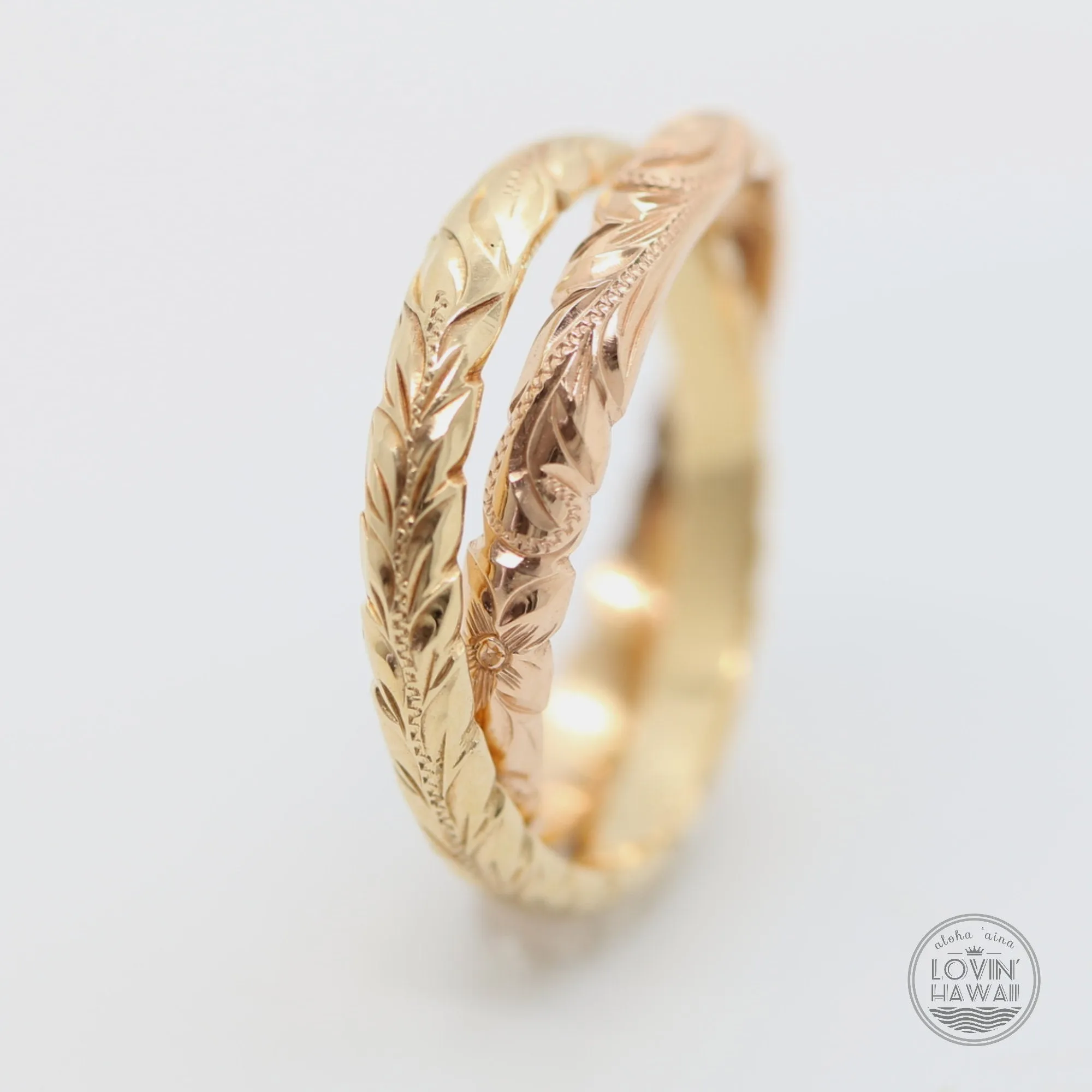 14K Gold Trinity Knot Ring (3MM 3MM)