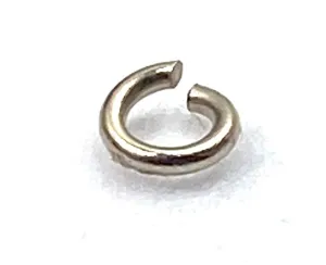 14K solid white gold jump rings , SKU# 12-41-2