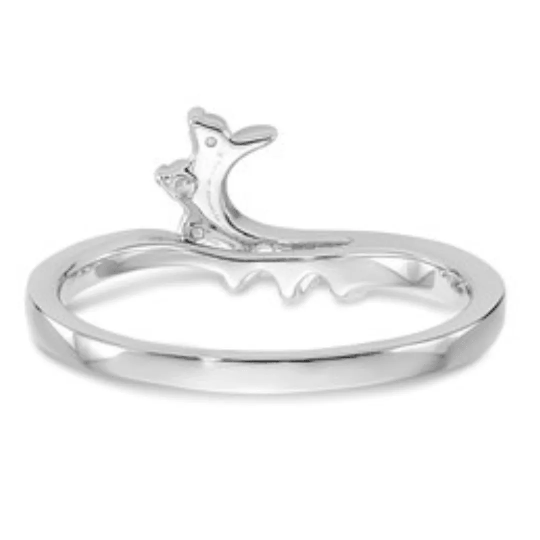 14K White Gold Lab Grown Diamond Ring