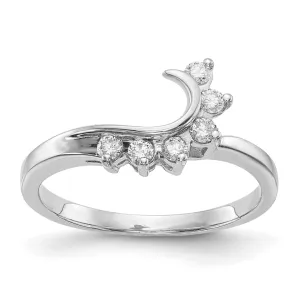 14K White Gold Lab Grown Diamond Ring
