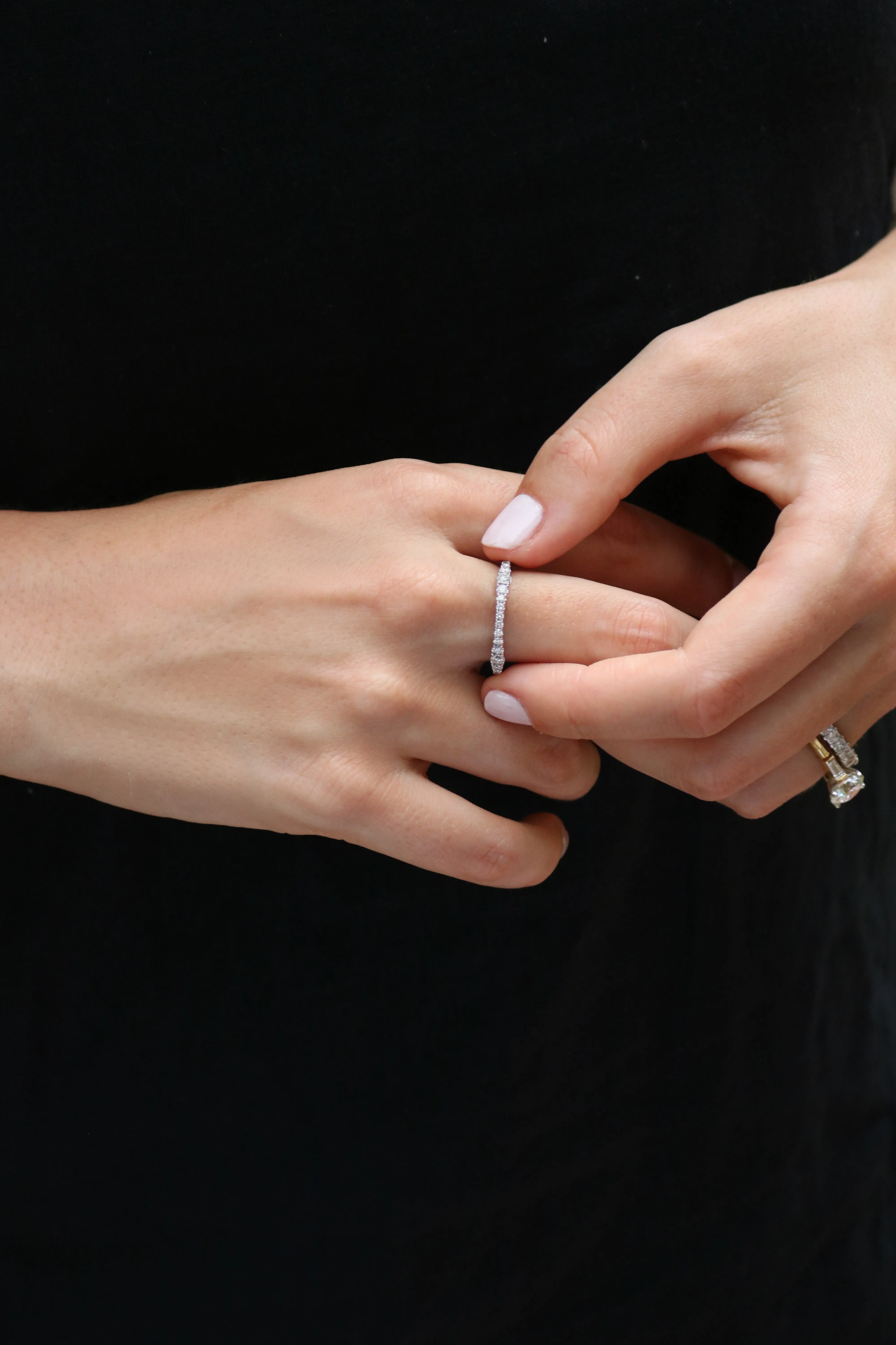 14KW Diamond Eternity Band