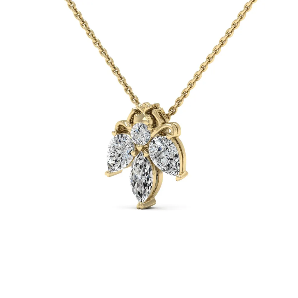 1.50 d.e.w cts Moissanite Necklace