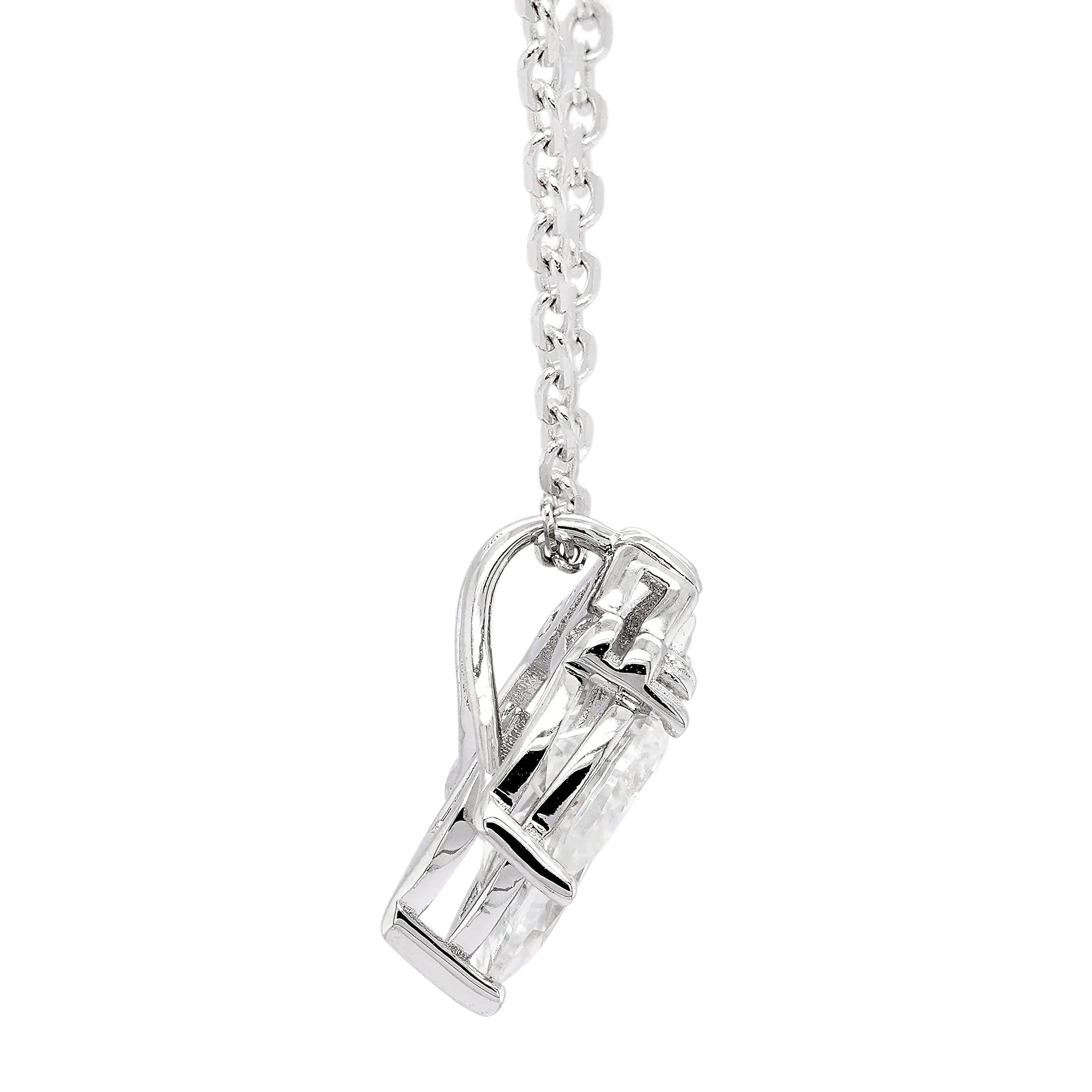 1.50 d.e.w cts Moissanite Necklace