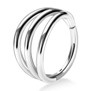 16G Triple Layered Hinged Segment Cartilage Rings