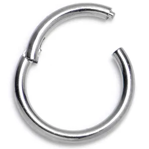 18 Gauge 7mm ASTM F-136 Titainum Percision Hinged Segment Hoop