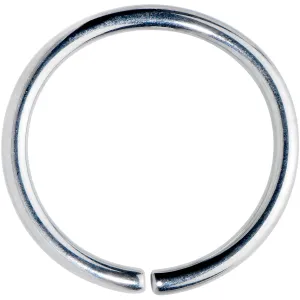 18 Gauge 9mm Grade 23 Titanium Bendable Hoop Ring