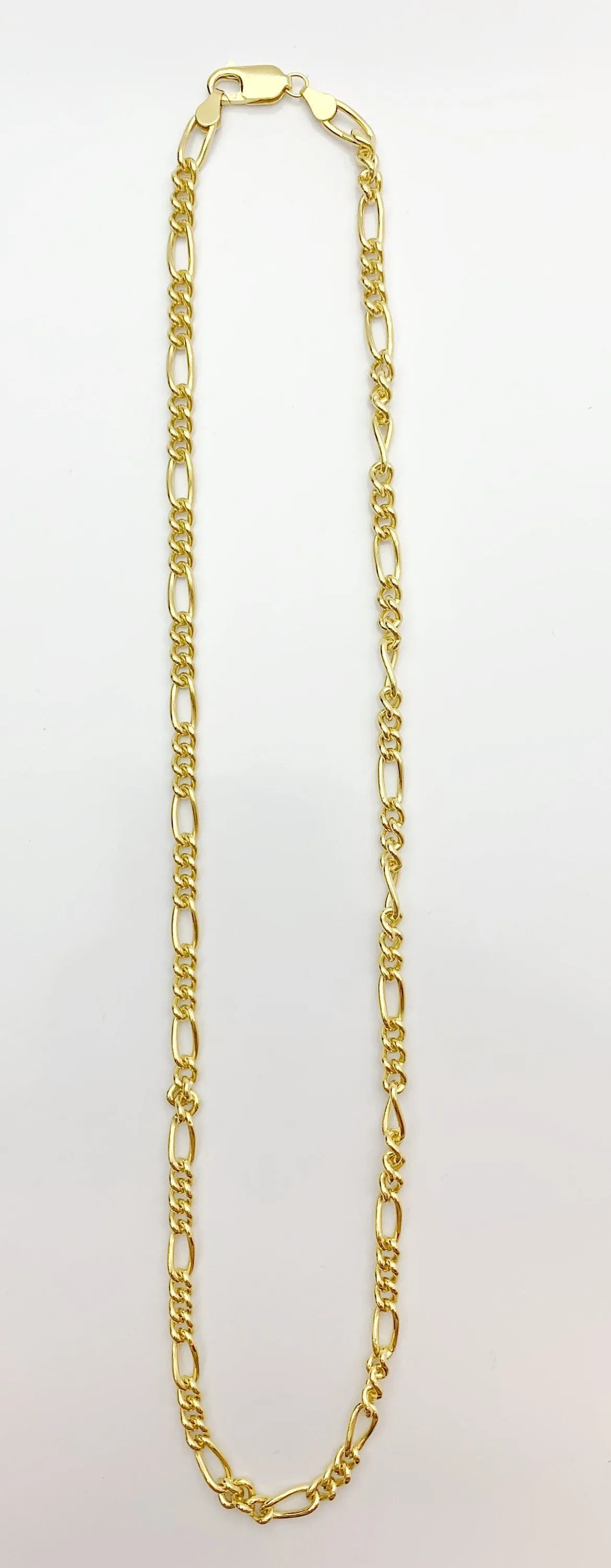 20” Figaro 14k Gold Filled Chain 4.0mm (S5031CLC)