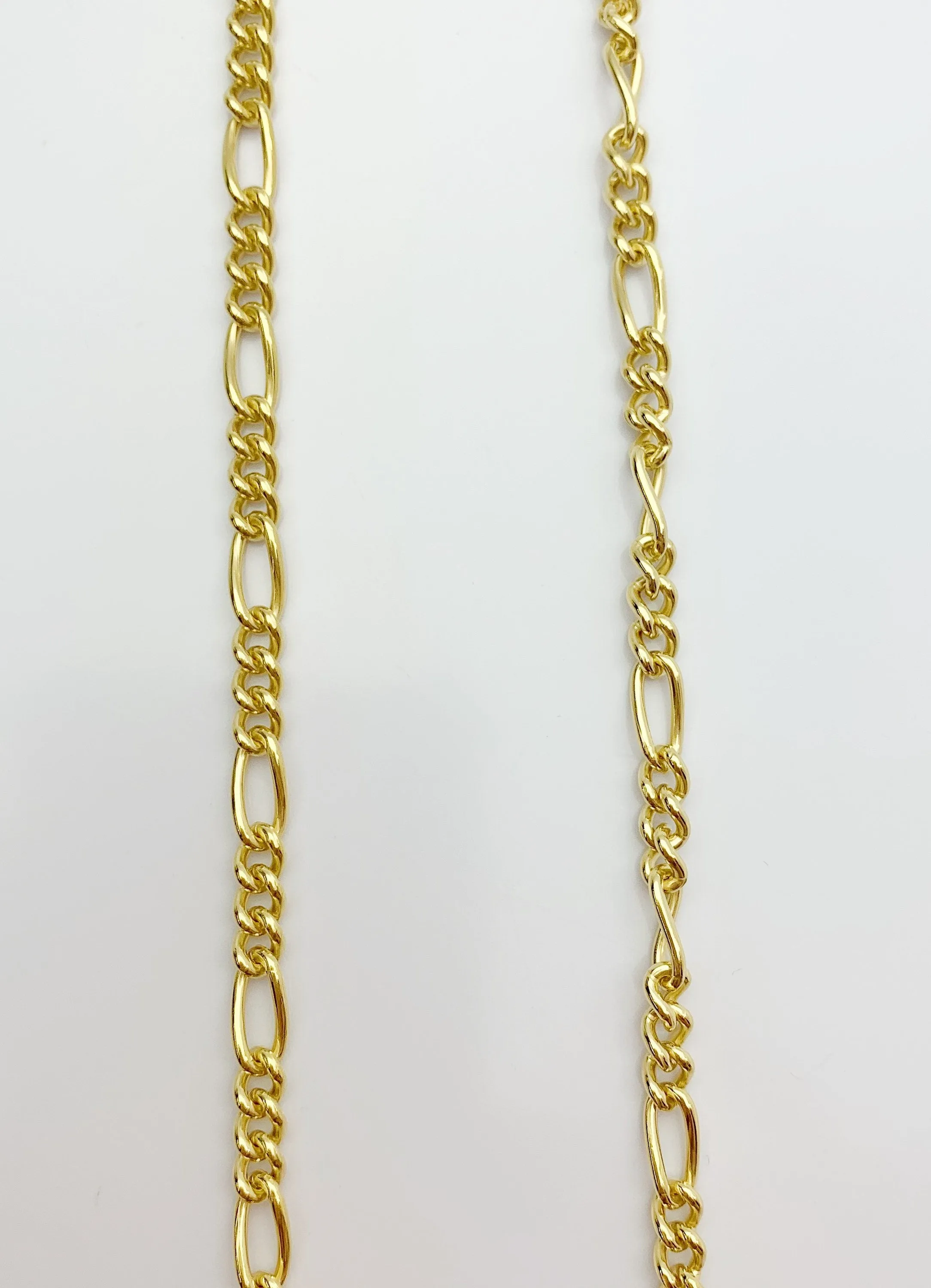 20” Figaro 14k Gold Filled Chain 4.0mm (S5031CLC)