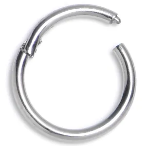 20 Gauge 1/4 A ASTM F-136 Titainum Precision Hinged Segment Hoop