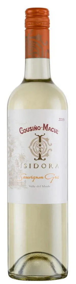 2022 Cousiño-Macul Isidora Sauvignon Gris, Maipo Valley, Chile