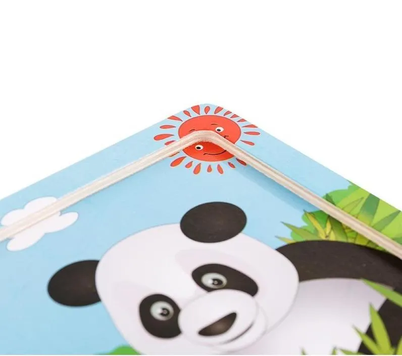 4 Animal Puzzle Set