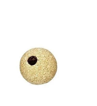 4.0mm Stardust Bead 1.0mm Hole, 14K Gold Filled, Made in U.S.A, #4004740S