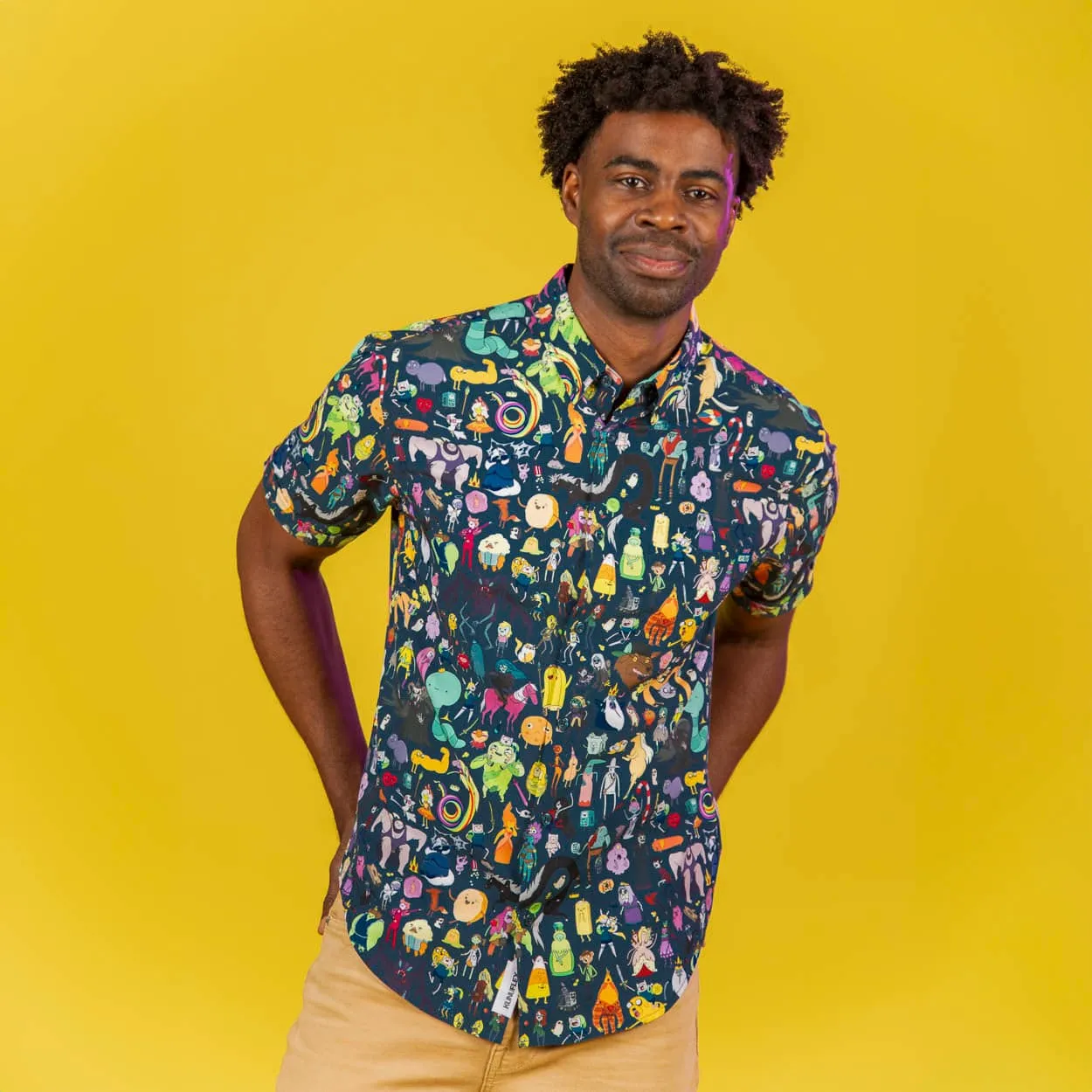 Adventure Time  "Who's Who of Ooo" – KUNUFLEX Short Sleeve Shirt