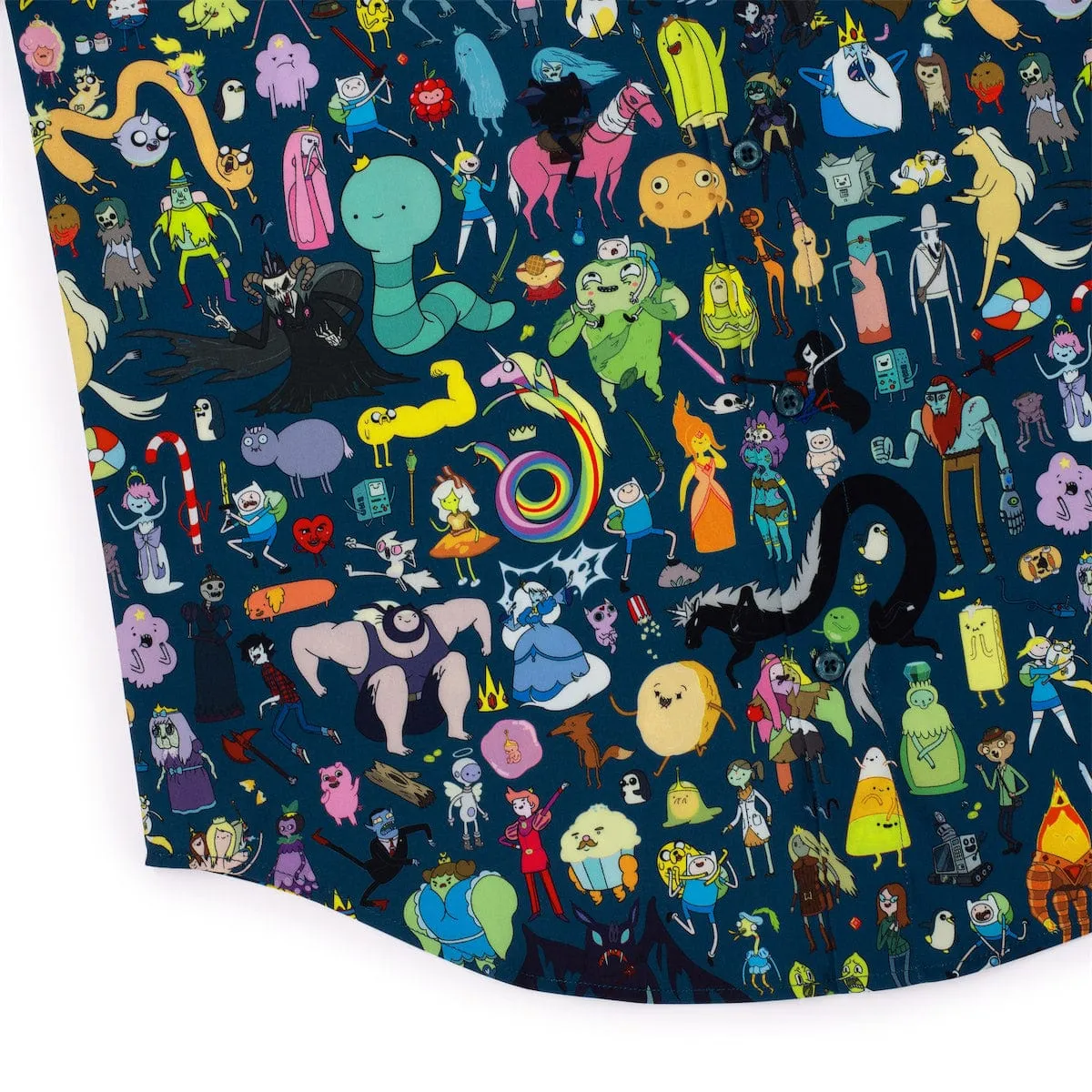 Adventure Time  "Who's Who of Ooo" – KUNUFLEX Short Sleeve Shirt