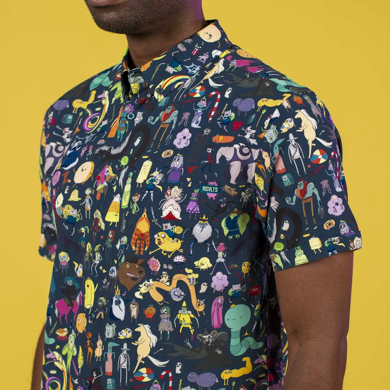 Adventure Time  "Who's Who of Ooo" – KUNUFLEX Short Sleeve Shirt