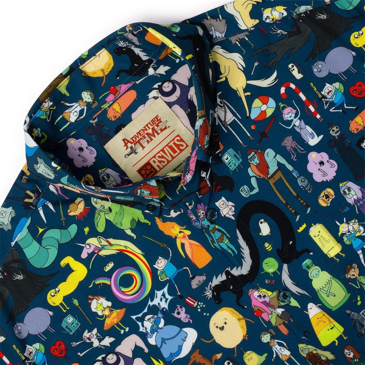 Adventure Time  "Who's Who of Ooo" – KUNUFLEX Short Sleeve Shirt