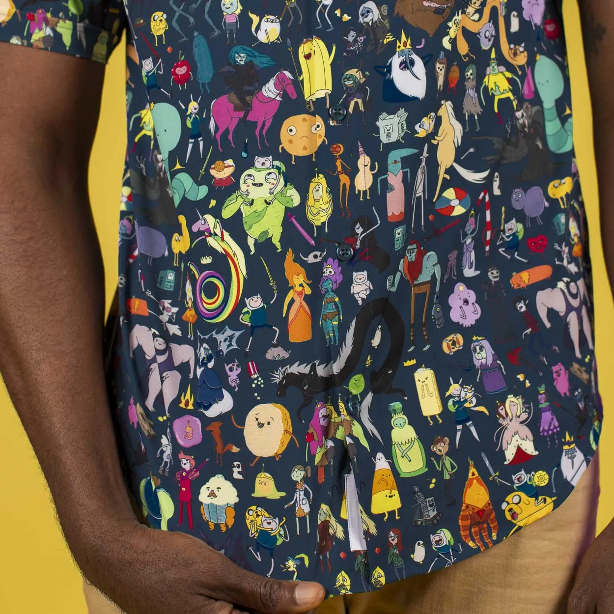 Adventure Time  "Who's Who of Ooo" – KUNUFLEX Short Sleeve Shirt