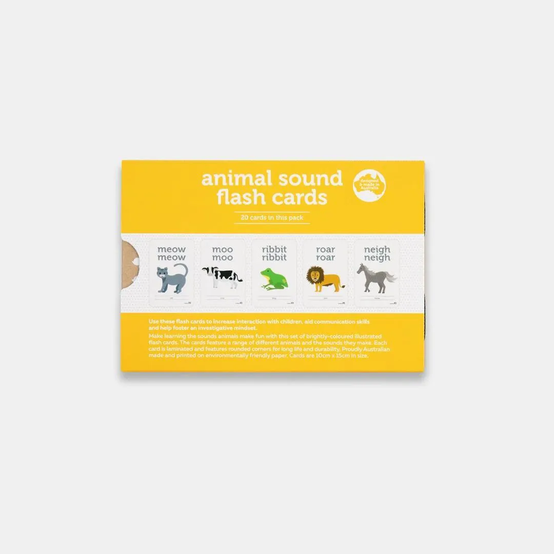 Animal Sounds - Flash Cards - 3 