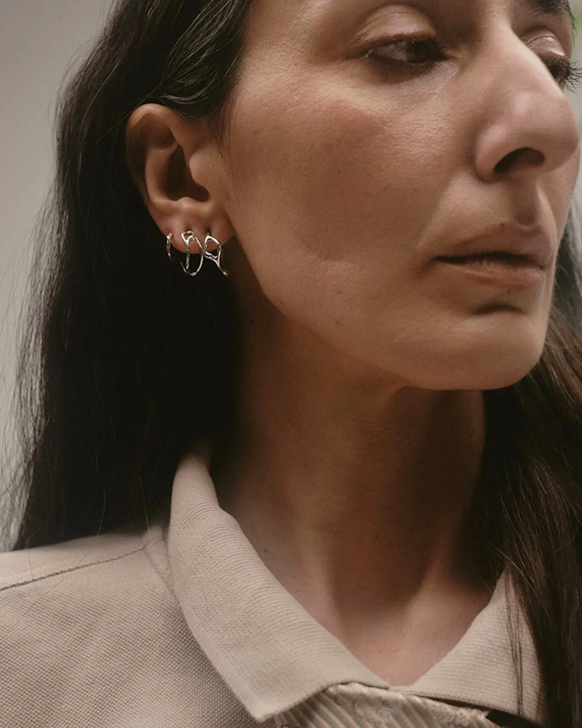 Atalanta Earring - Silver