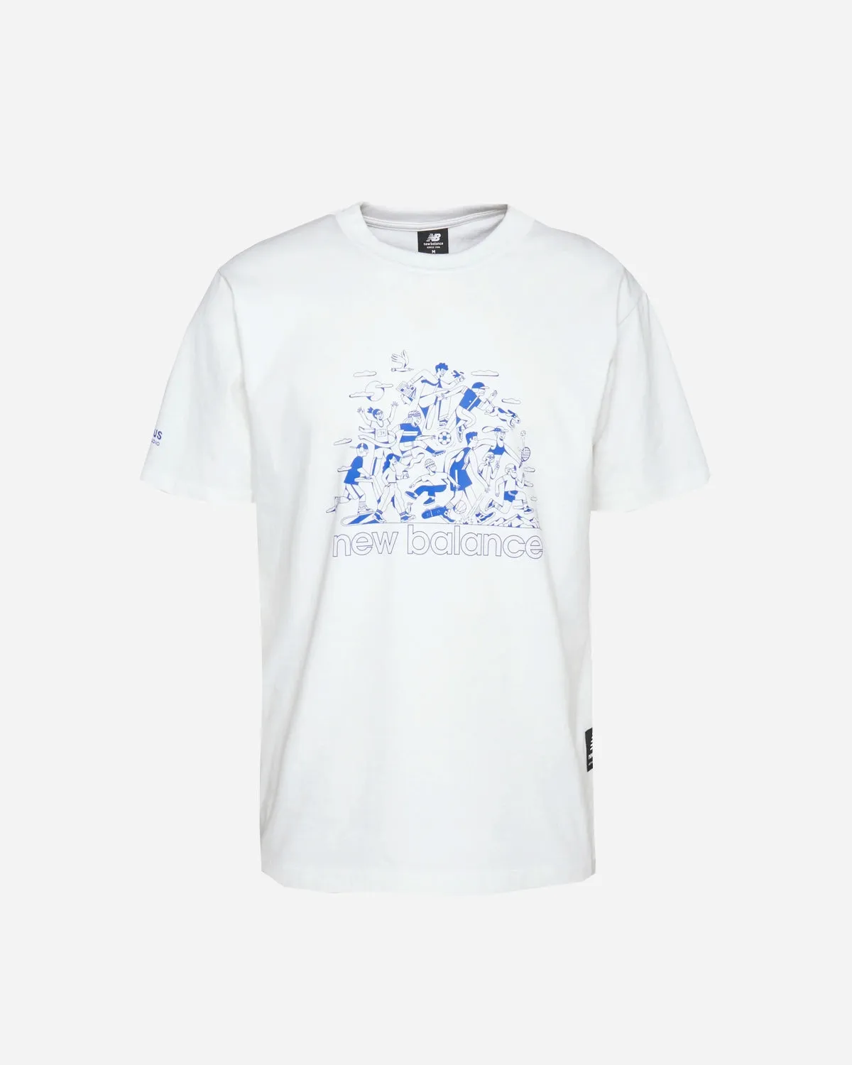 Athletics Aron Leah Group Fun T-Shirt - White