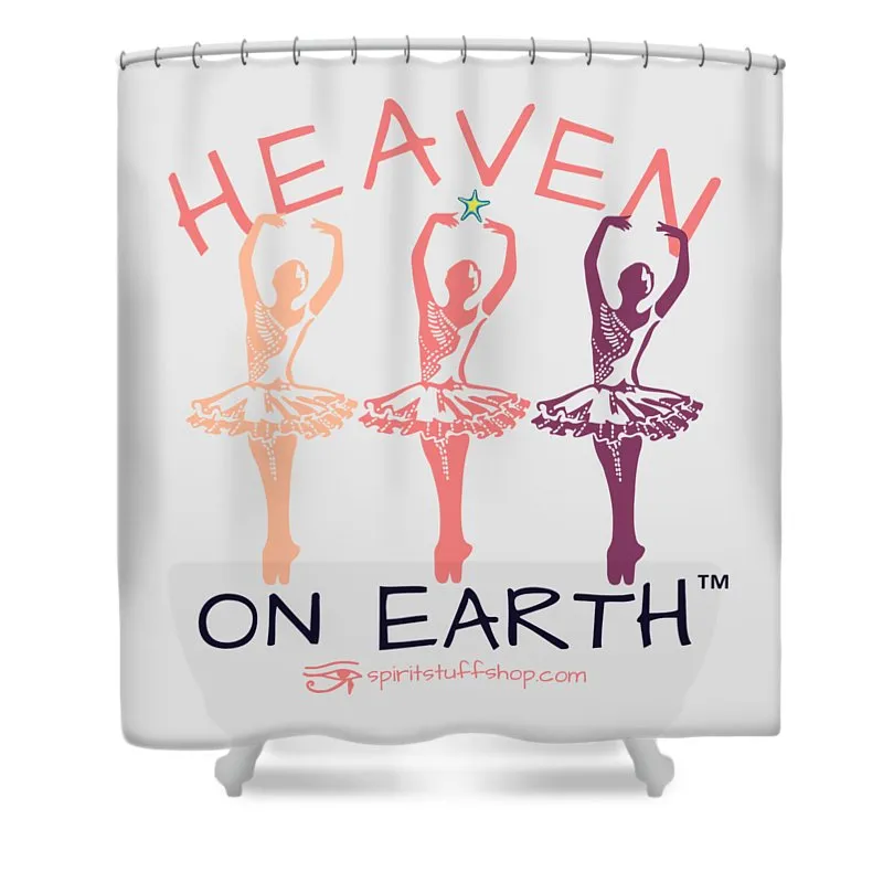 Ballerina Heaven On Earth - Shower Curtain