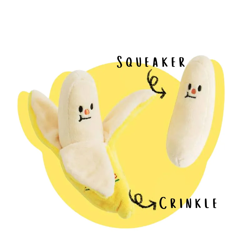 Banana Nose Work Dog Toy