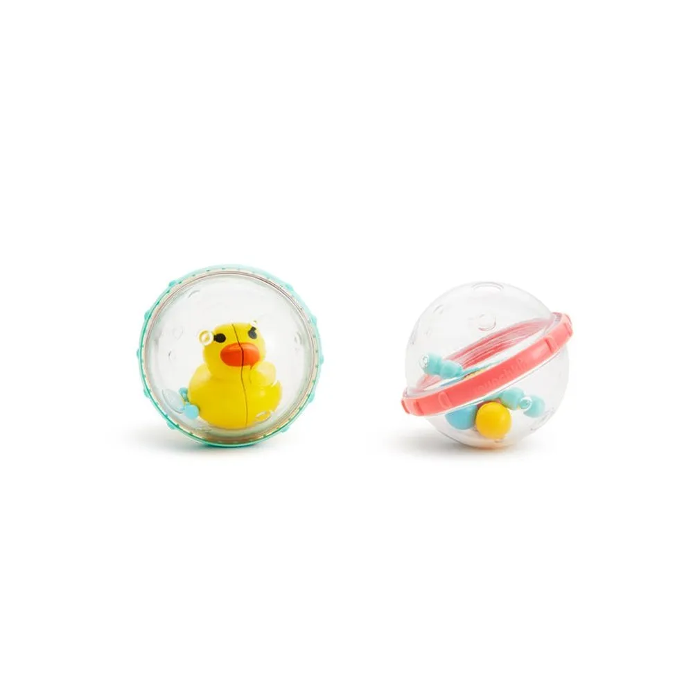 Bath Float and Play Bubble Balls 2Pk