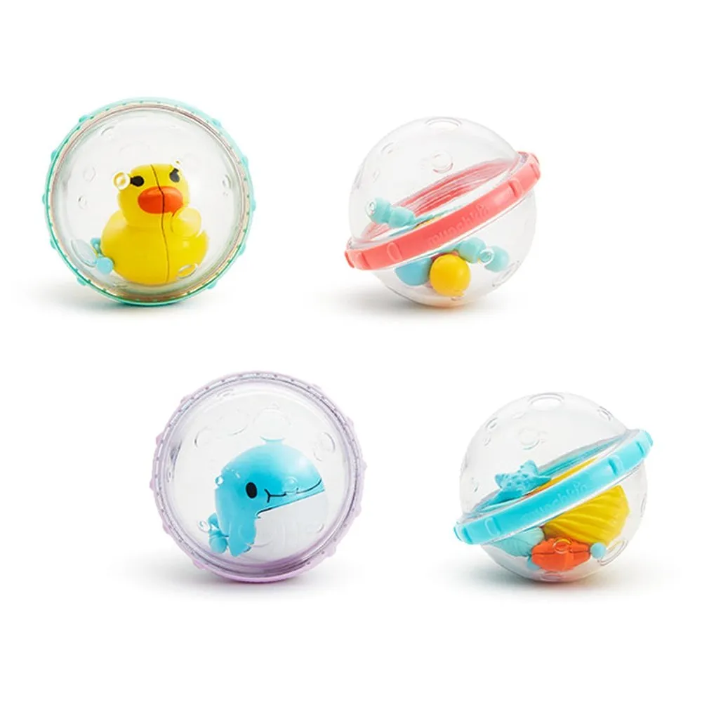 Bath Float and Play Bubble Balls 2Pk