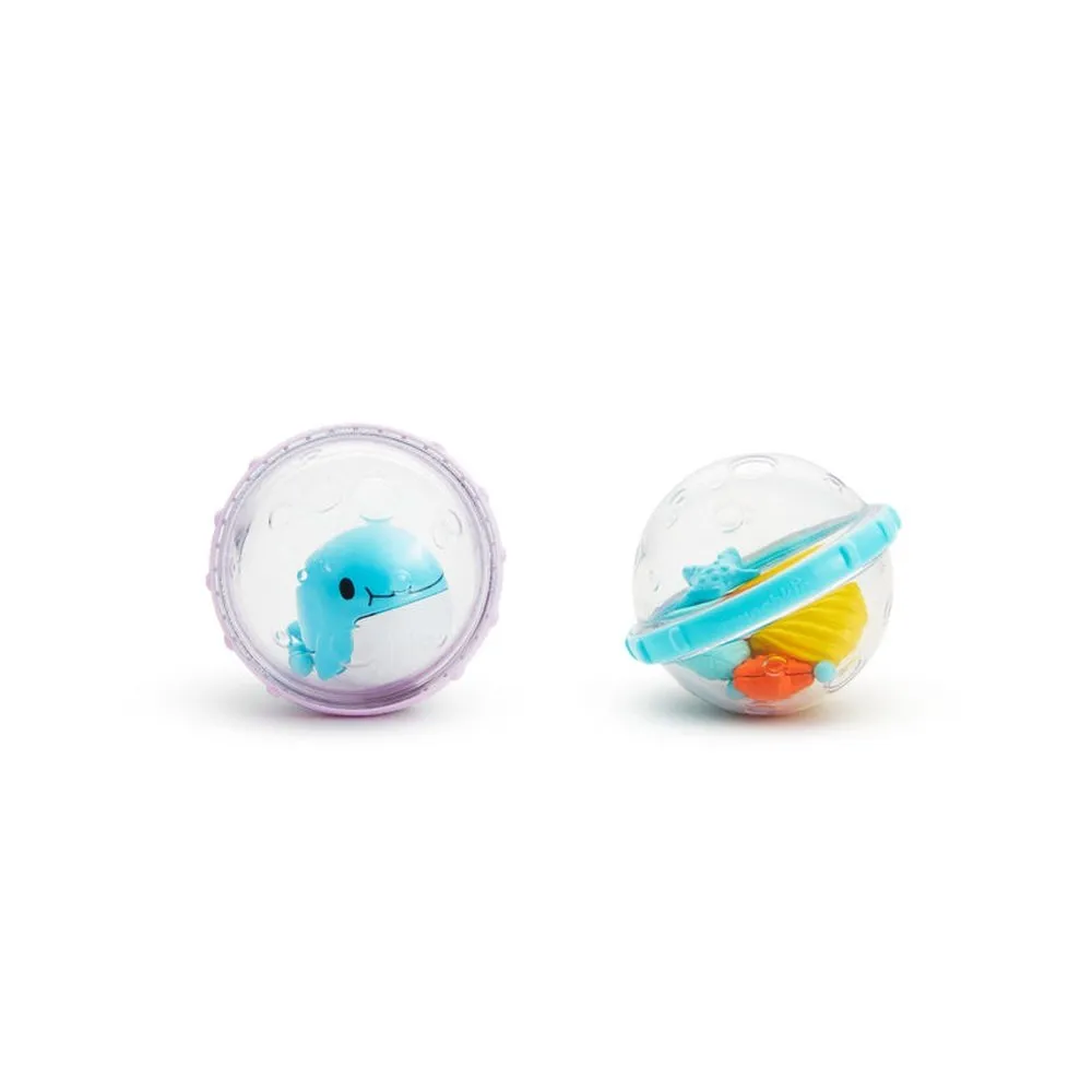 Bath Float and Play Bubble Balls 2Pk