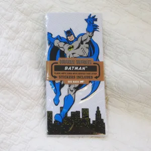 Batman "Quotable Notable" Die Cut Silhouette Greeting Card
