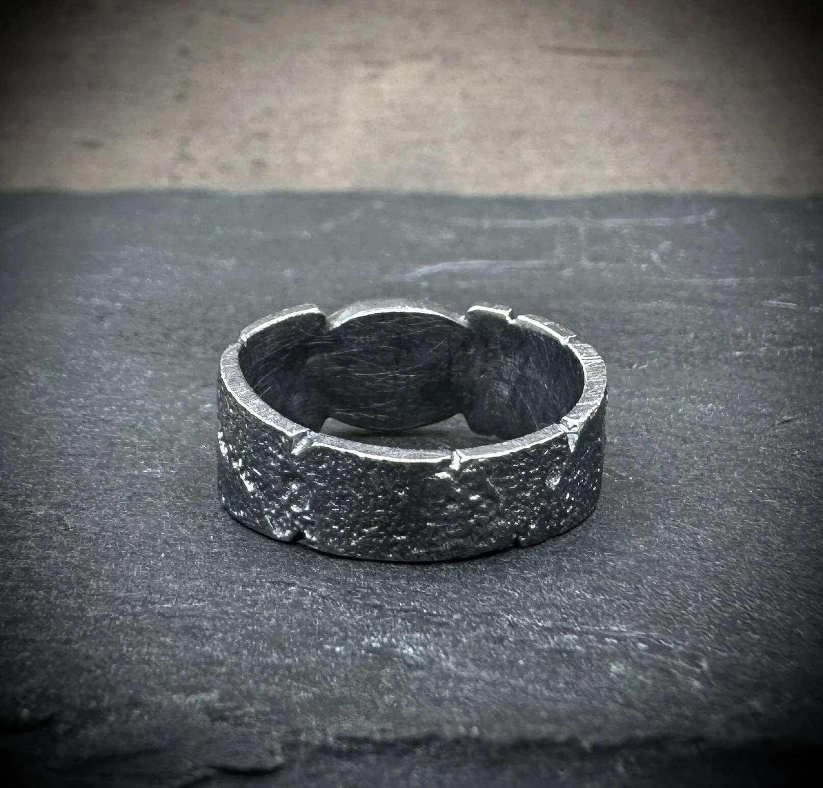 Bedrock Band with  Peruvian Blue Opal