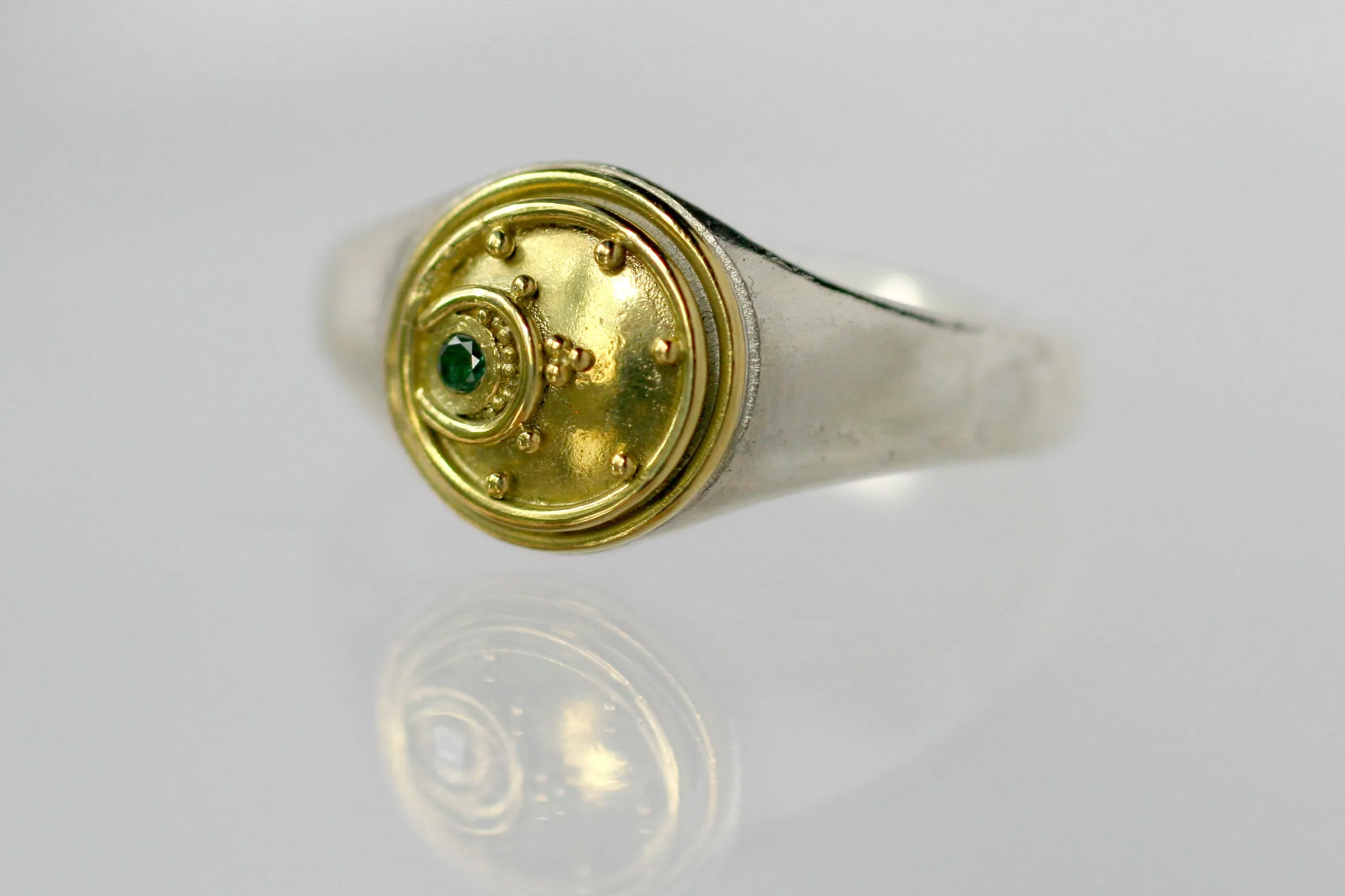 Blue Eclipse Mini Signet
