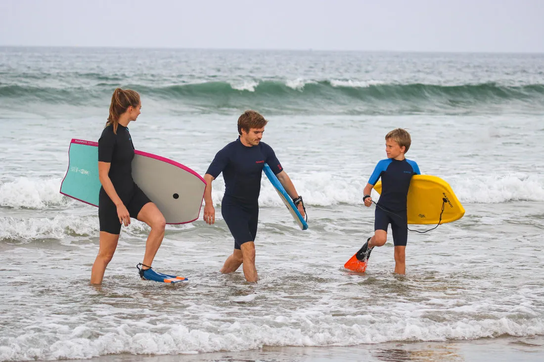 Bodyboard 100 avec leash poignet