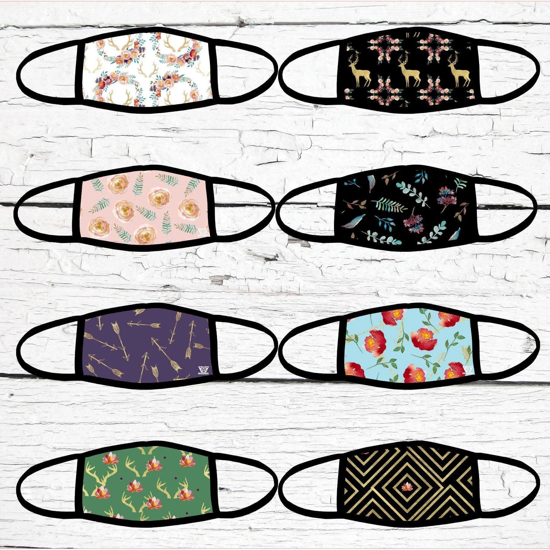 Boho Glam Face Mask / Washable / Dust Mask/ Face Mask for Adults/ Face Mask for Youth
