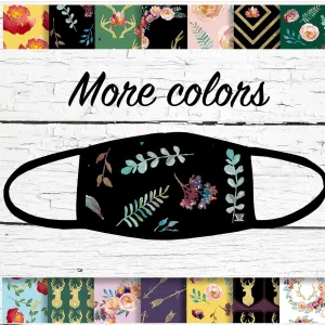 Boho Glam Face Mask / Washable / Dust Mask/ Face Mask for Adults/ Face Mask for Youth