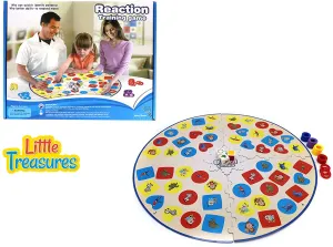 Brand new sealed ﻿Little Treasures Reaction Educational game - designed for ages 3  RETAIL $50
