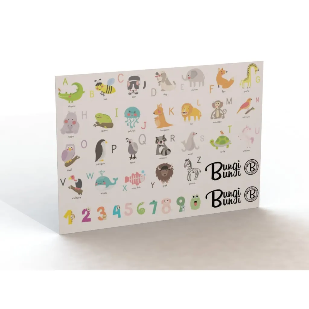 Bungi Bungi Sticker Pack - Animal Alphabet